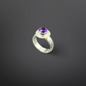 Anillo SOL Plata con gema